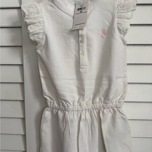Ralph Lauren girls White Romper